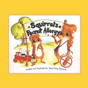 Squirrels Peanut allergy book cover