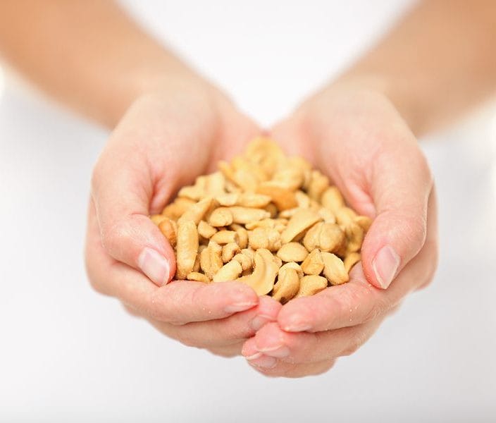 Cashew allergy more likely to cause shortness of breath, wheezing, or cardiovascular symptoms than peanut allergy.