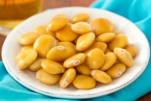 Lupin beans and the flour made from the legumes can cause reactions in about 20 percent of individuals who have an allergy to peanuts.
