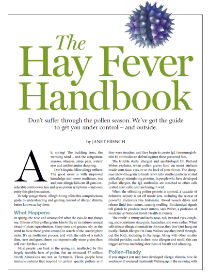 hayfever handbook cover
