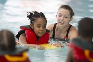 Swimming is a great way to help keep kids with asthma fit, and to improve symptom control.