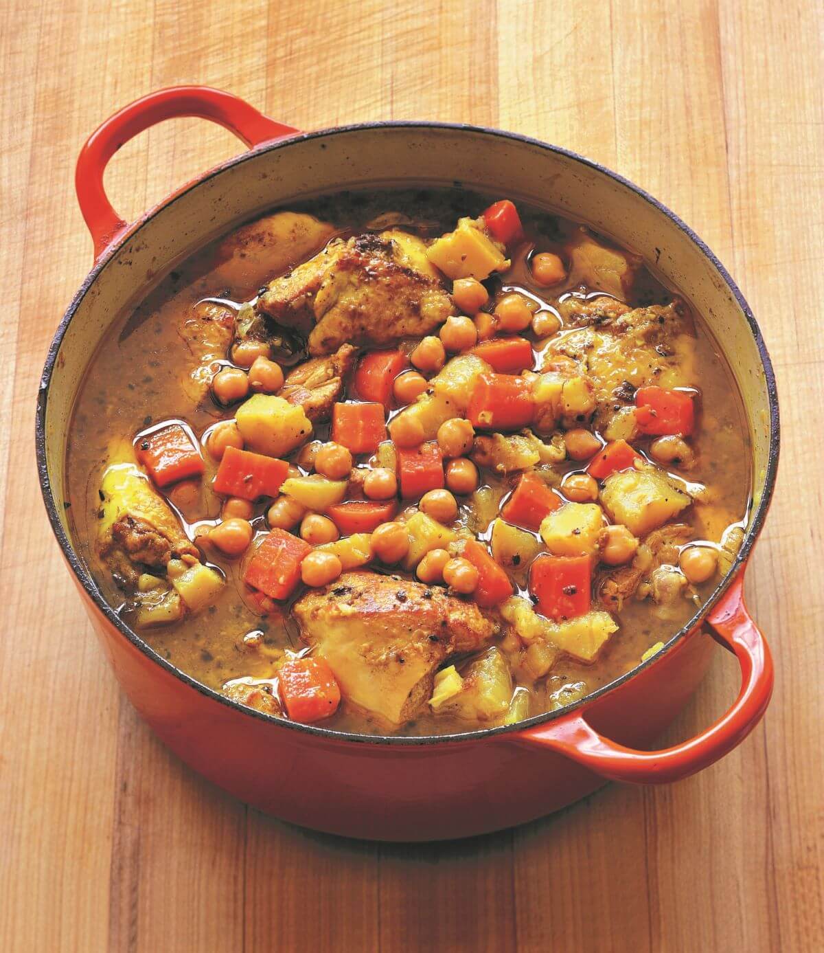Moroccan Chicken and Vegetable Casserole