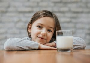 Food allergies in children in America are led by allergies to peanut, milk and shrimp.