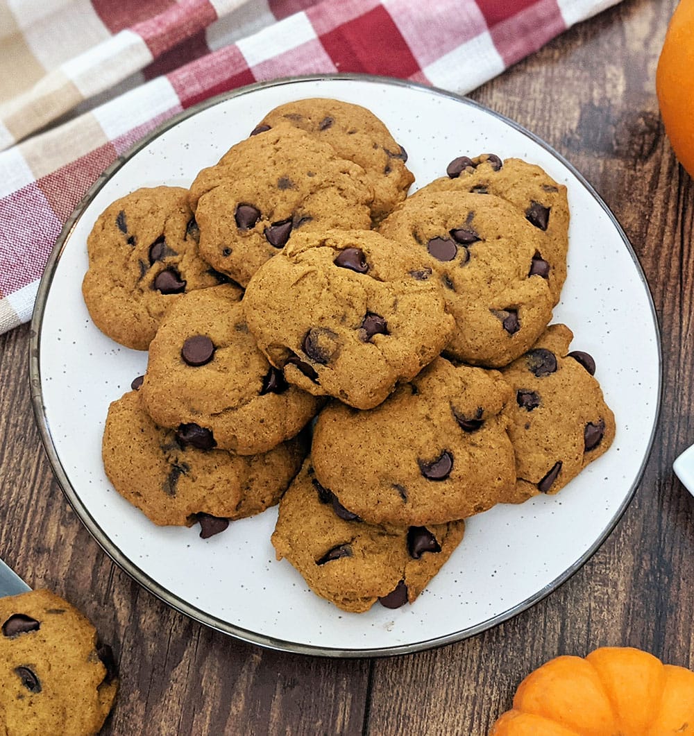 Allergy-Friendly Chocolate Chip-Pumpkin Cookies