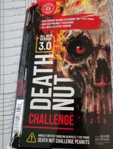 Death Nut Challenge Packaging