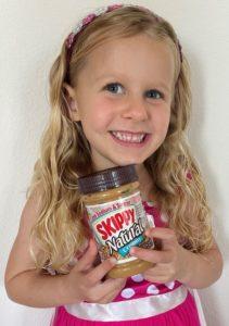 Kelli Williams’ daughter: eating peanut daily.