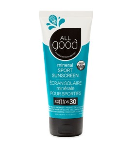 All Good: Mineral Sport Sunscreen, SPF 30