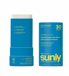 Attitude: Sunly Kids Mineral Sunscreen Stick, SPF 30