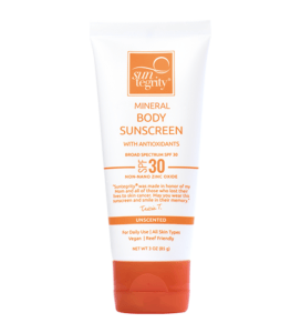 Suntegrity: Unscented Mineral Body Sunscreen, SPF 30