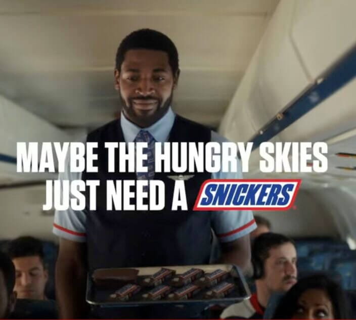 Snickers ad campaign